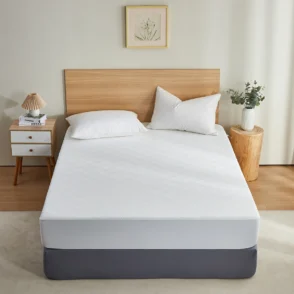 1-Pcs Mattress Protective Cover, 100% Bamboo Fiber,Effectively Protect The Mattress, Soft Comfortable, All Seasons,Perfect Room