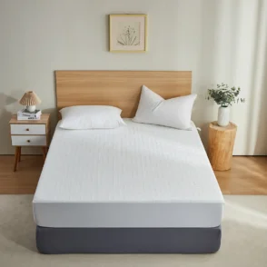 1-Pcs Mattress Protective Cover, 100% Bamboo Fiber,Effectively Protect The Mattress, Soft Comfortable, All Seasons,Perfect Room